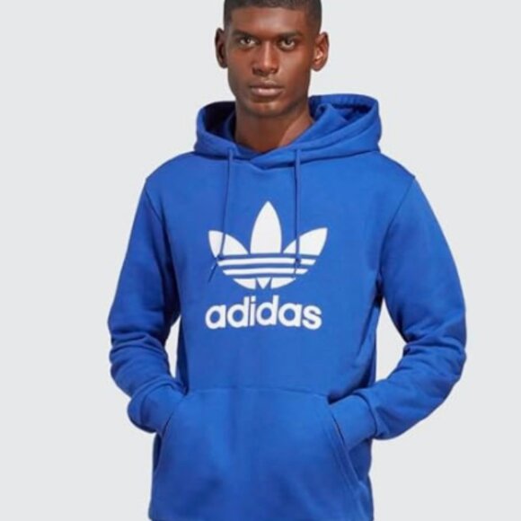 adidas Originals Men's Adicolor Essentials Trefoil Hoodie - Size Small - Picture 2 of 6